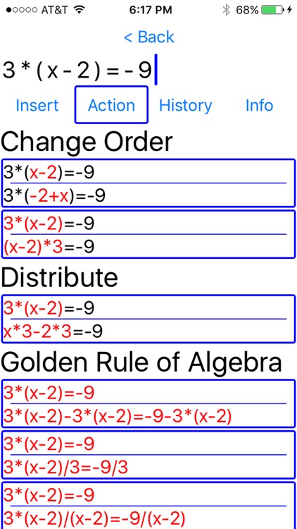 Algebra Tool