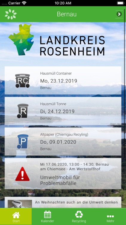 Landkreis Rosenheim Abfall-App