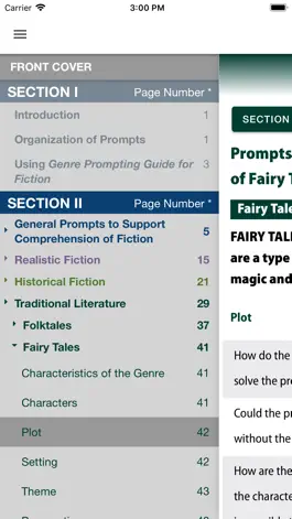 Game screenshot F&P Prompting Guide Fiction apk