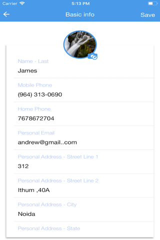 NameDrop 1-Click Form Filling Utilities Share Info