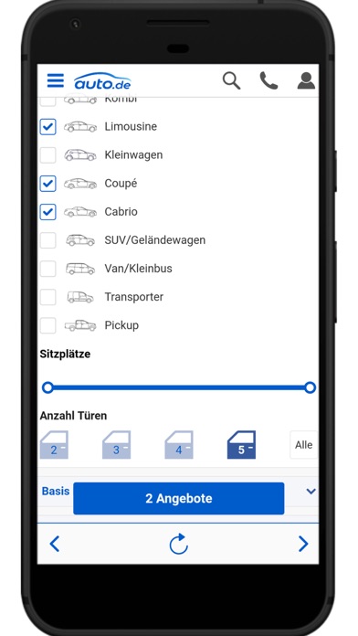 auto.de App screenshot 4