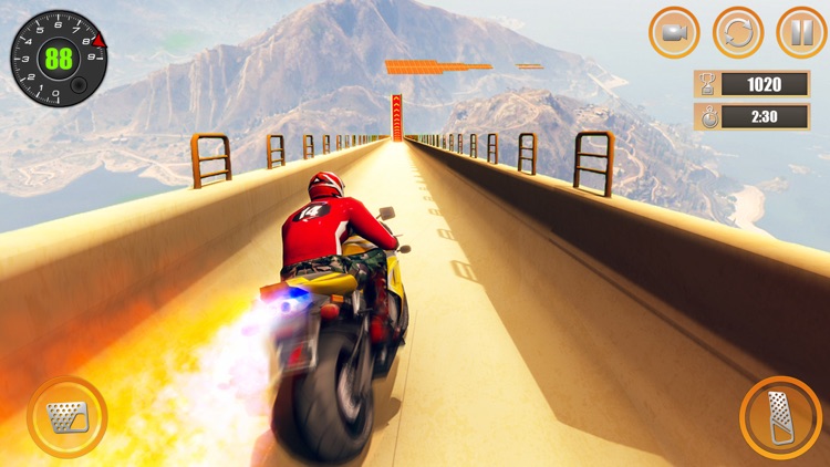 Stunt Bike Rider : Crazy Games screenshot-4