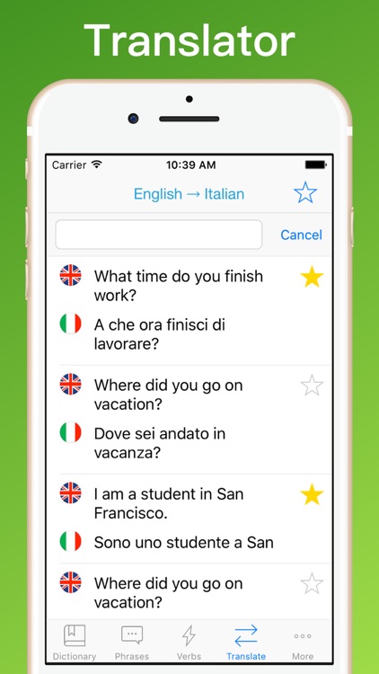 Italian Translator +