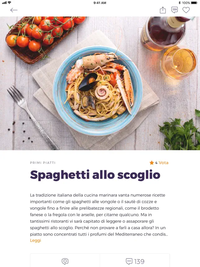 Captura de Pantalla 2 GialloZafferano: le Ricette iphone