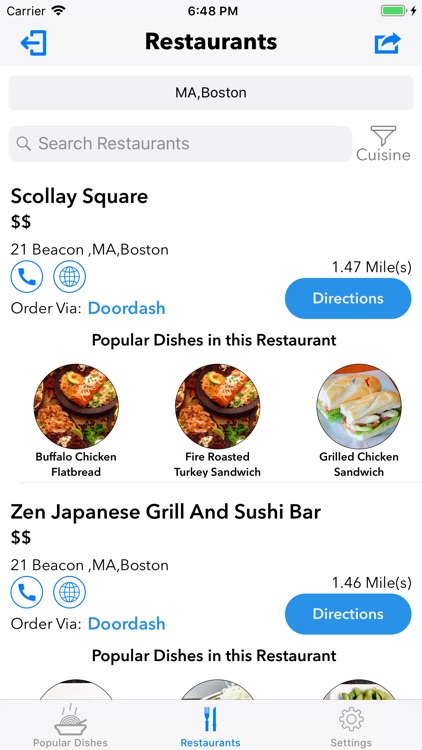 Popular Dishes screenshot-5