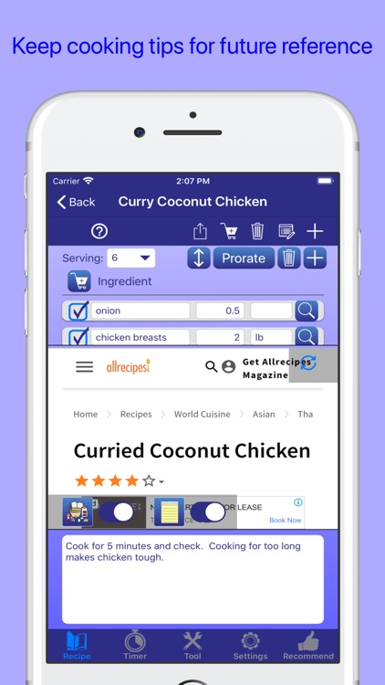 My Cooking Recipe - Meal Prep screenshot-4