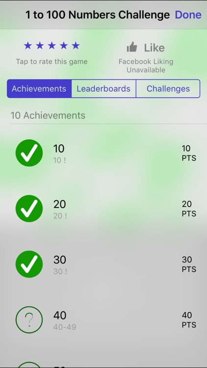 1 to 100 Numbers Challenge screenshot-4