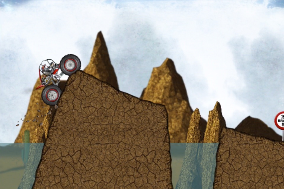 Stickman Downhill Monstertruck screenshot 3