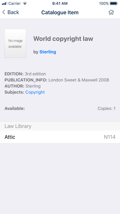 How to cancel & delete Barrister's Bookshelf from iphone & ipad 4