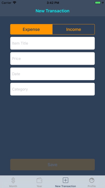 Clear Expense -Expense Tracker screenshot-4