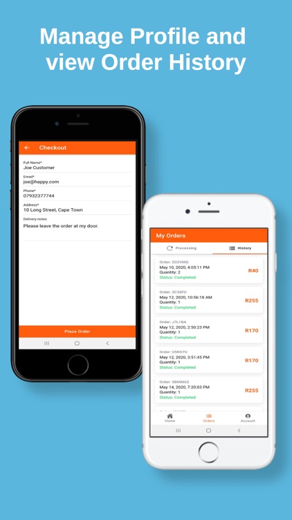 Order and Live Track Delivery screenshot-4