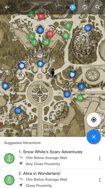 Merlin's Map for Disneyland