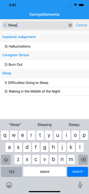 Caring4Dementia(圖3)-速報App