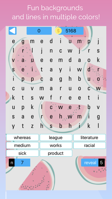 busca palabras: word search screenshot 3