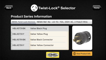 Twist-lock Product Selector screenshot 4