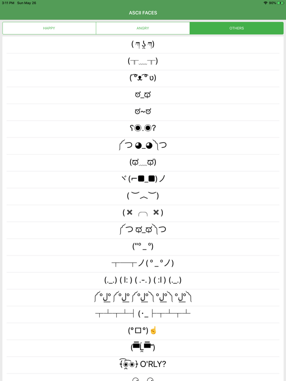 ASCII FACES | Apps | 148Apps