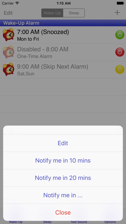 Aida Wake-Up Alarm screenshot-4