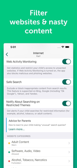 Kid mode — Kaspersky Safe Kids(圖3)-速報App