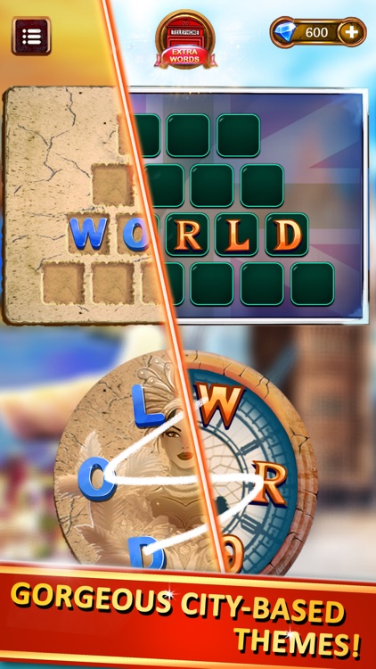 Word Cities, Words Games screenshot-3