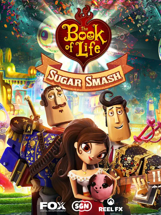 Captura de Pantalla 5 Sugar Smash: Book of Life iphone