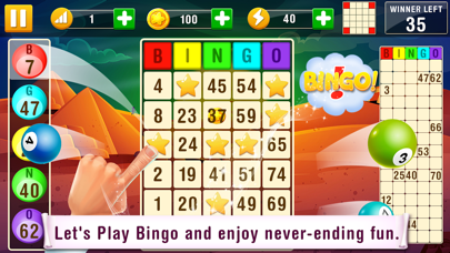 Bingo Card Game screenshot 1