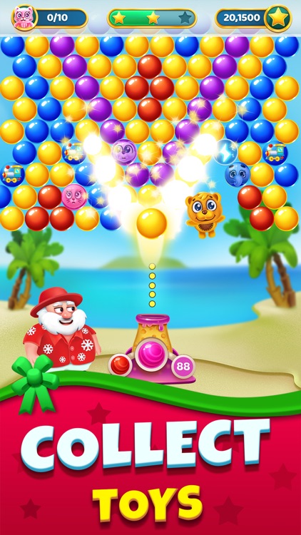 Christmas Games - Bubble Pop