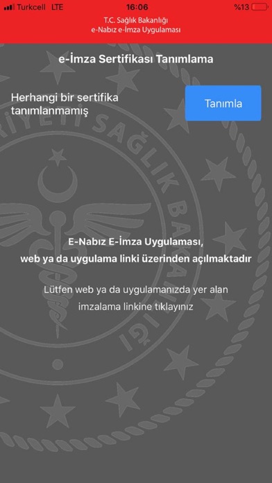 How to cancel & delete E-Nabız E-İmza from iphone & ipad 2
