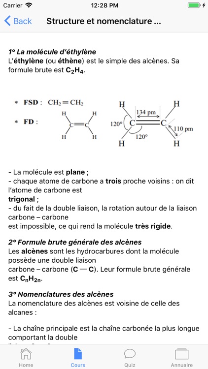 Chimie 1ère S