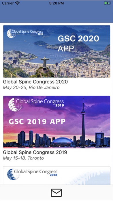 Global Spine Congress App screenshot 2