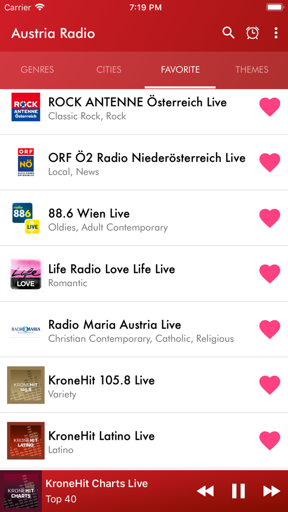 Austria Radio Österreich FM App for iPhone Free