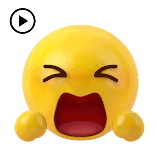 Animated New 3D Emoticon Emoji icon