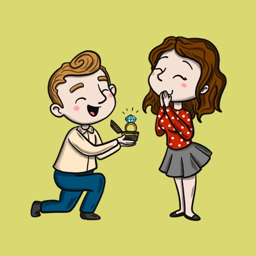 Dating Life Couple Stickers icon