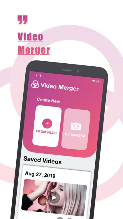 Video Merger - Join clips