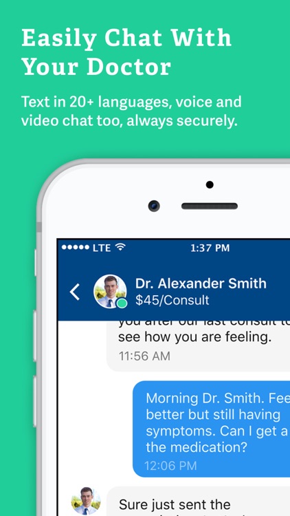 Medici: Text Your Doctors, Vet