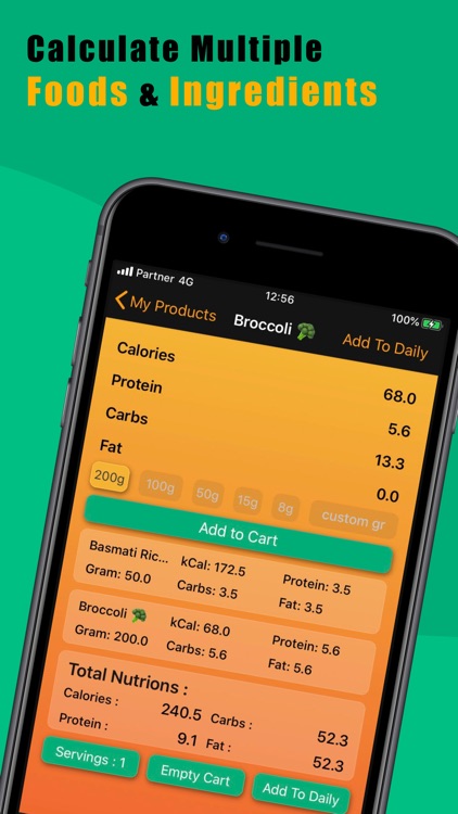 MyDailyCals - Calorie Counter