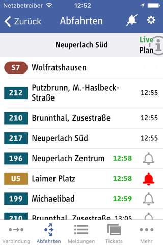 MVG Fahrinfo München screenshot 2