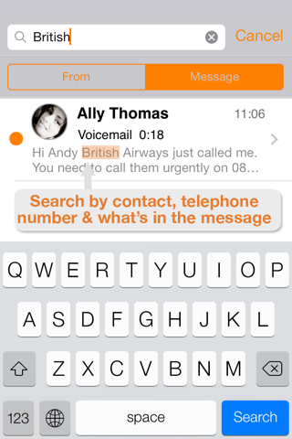 Hullomail Voicemail & Trapcall screenshot 2