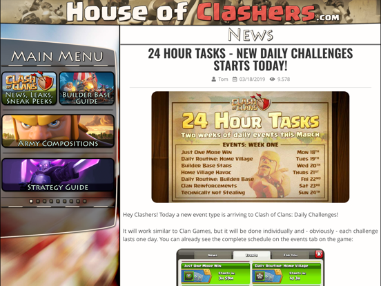 House of Clashers - Clash of Clans CoC Tips, Tactics, Strategies, Gems and Videos Free Guide screenshot