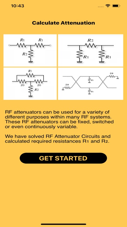 Calculate Attenuation