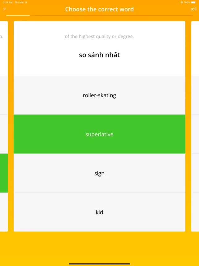 Captura 2 Bright Vocab: Learn English AI iphone