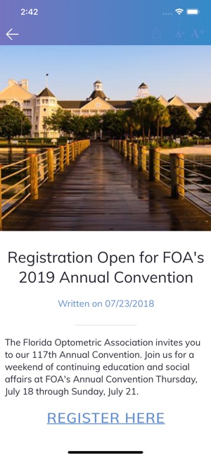 FOA 2019 Convention