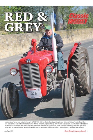 Classic Massey Magazine - náhled