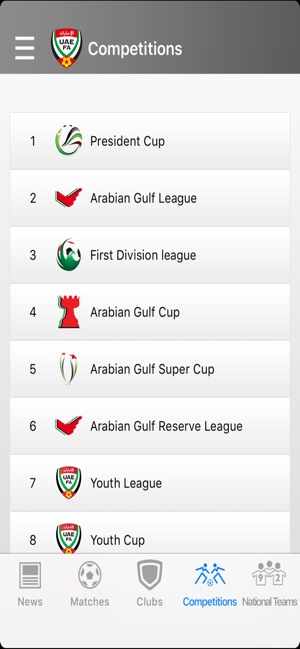 UAE Football Association(圖4)-速報App