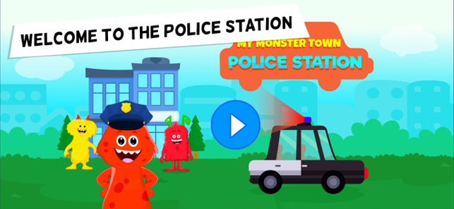 My Monster Town - Police Games