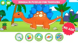 Game screenshot Dinosaur Puzzles for Children mod apk