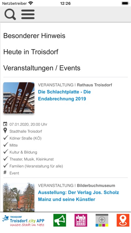 Troisdorf App