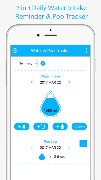 Water Reminder & Poo Tracker