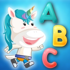 Activities of Little Unicorn Reading Alphabe