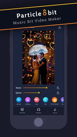 Game screenshot Bit - Music Video maker apk