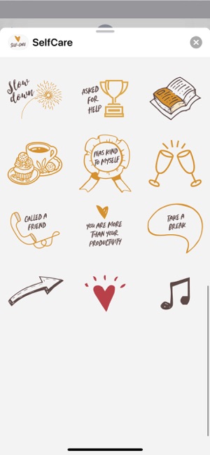 Self-Care Stickers(圖3)-速報App